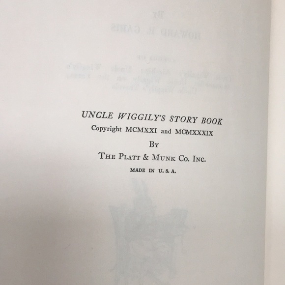 Rabbit Hill Robert Lawson + Uncle Wiggly’s Story Book Howard Garis - VINTAGE - Picture 5 of 16